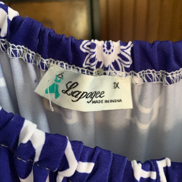 Lapagee made in India plus size dress..‎ worn a few times - Picture 3 of 6